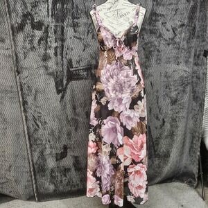 Babydoll‎ Slip Dress Sz XL Sheer Y2K Fairy Floral Coquette Soft Girl Whimsigoth
